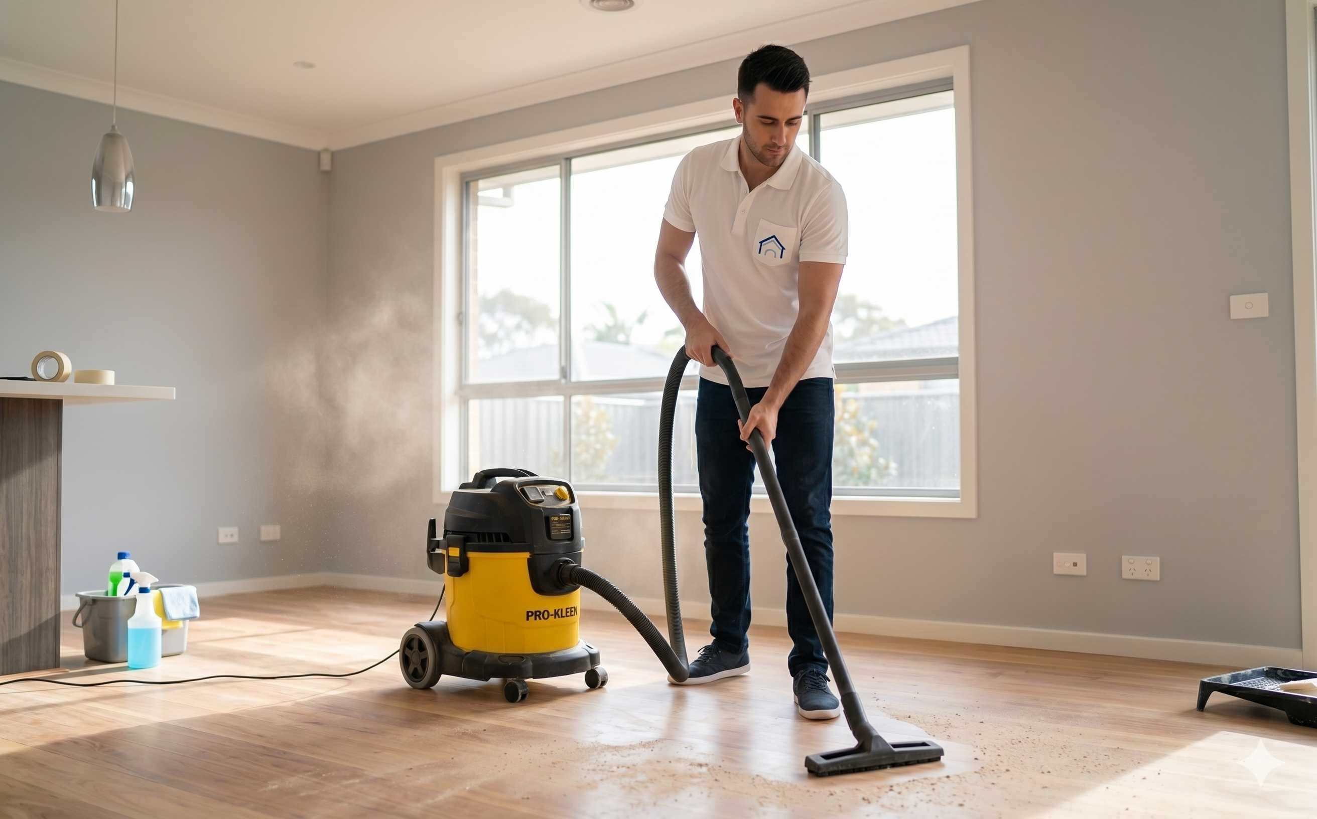 Post construction cleaning
